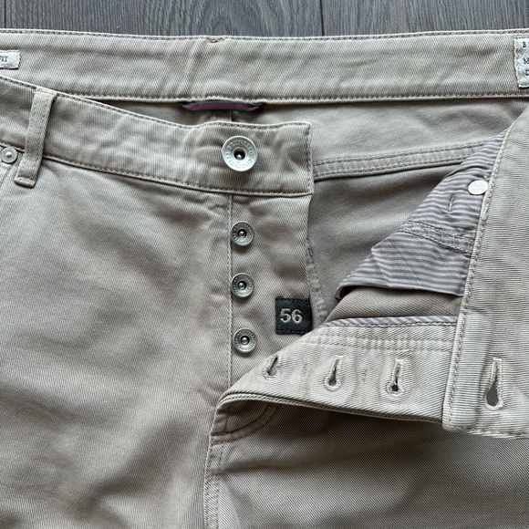 BRUNELLO CUCINELLI Tapered Garment-Dyed Stretch-Cotton Trousers - Picture 5 of 8